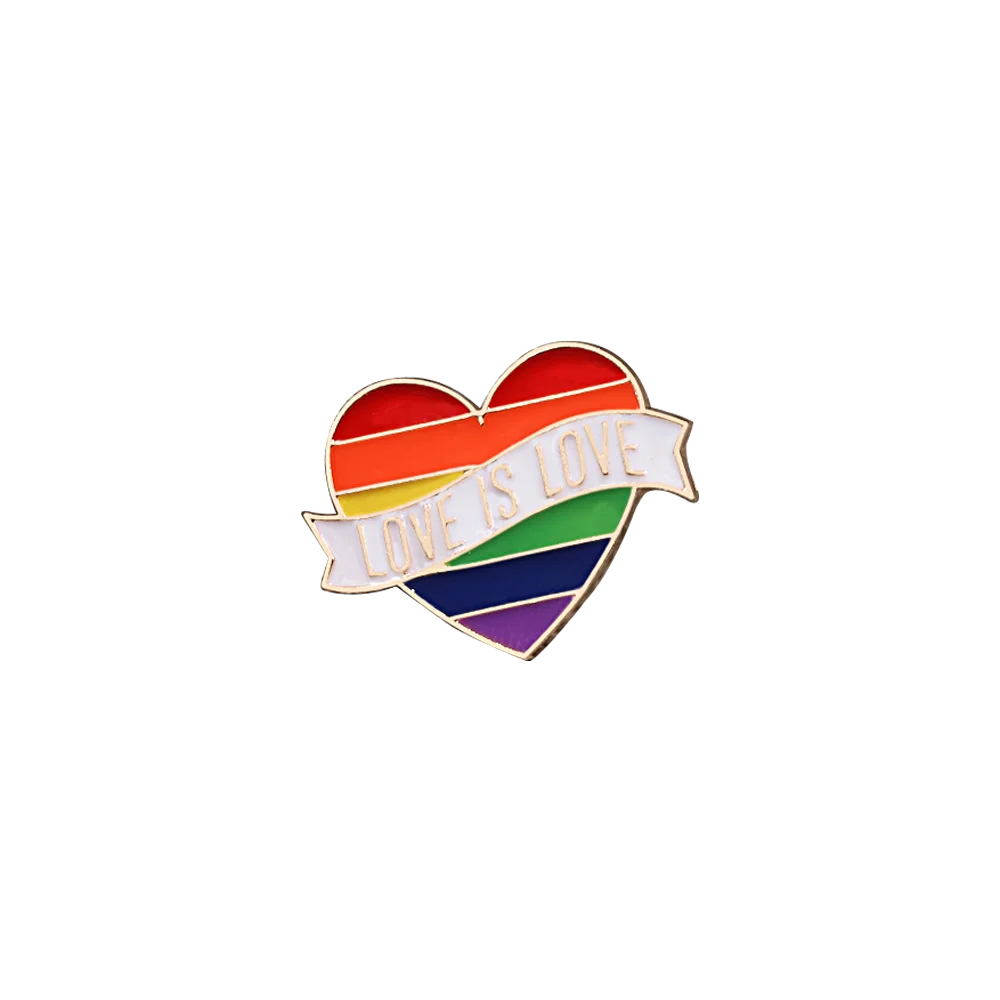 Rainbow Pride Enamel Pins
