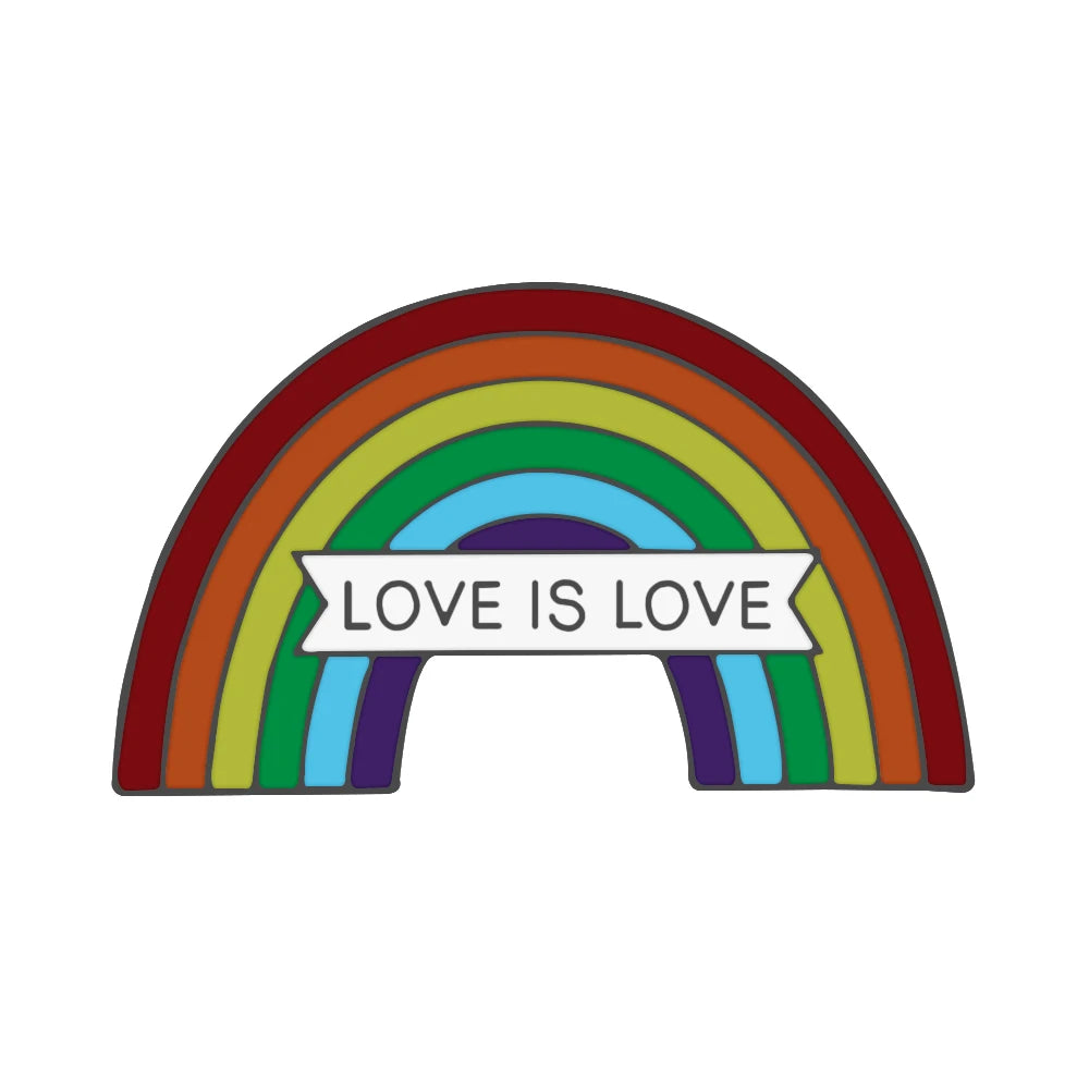 Rainbow Pride Enamel Pins