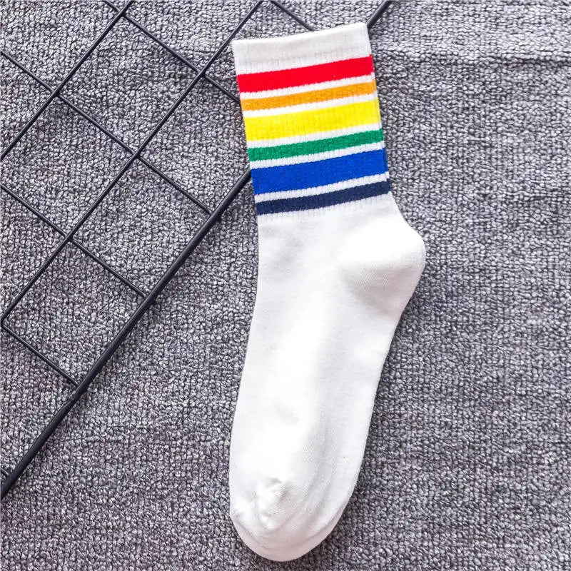 Rainbow Pride Crew Socks