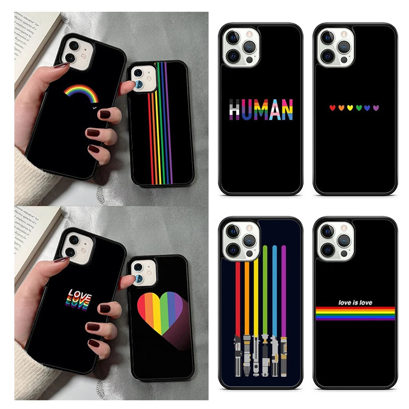 Rainbow Pride Phone Case — iPhone 11 to 17
