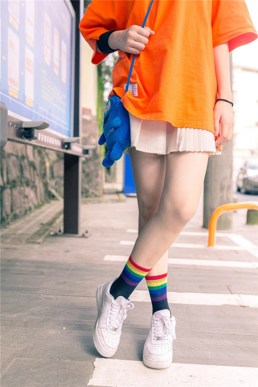 Rainbow Pride Crew Socks