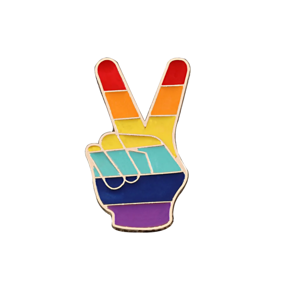 Rainbow Pride Enamel Pins