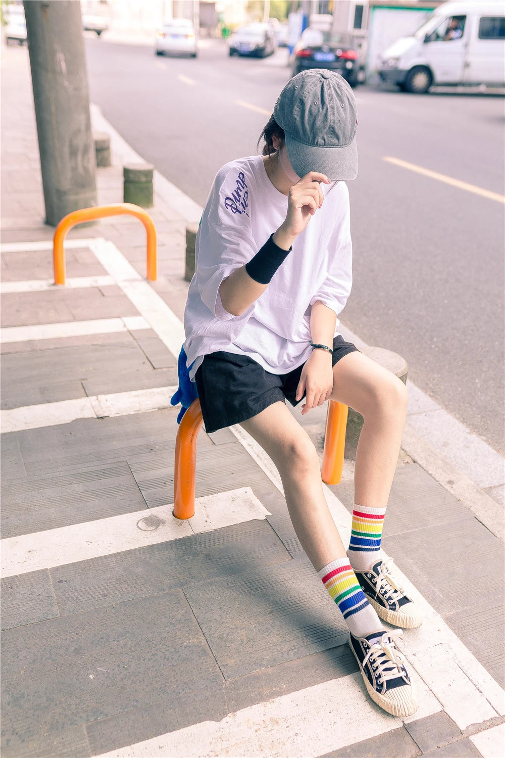 Rainbow Pride Crew Socks