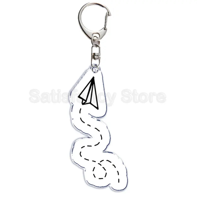 Rainbow Pride Keychain — "HUMAN" & "LOVE WINS"