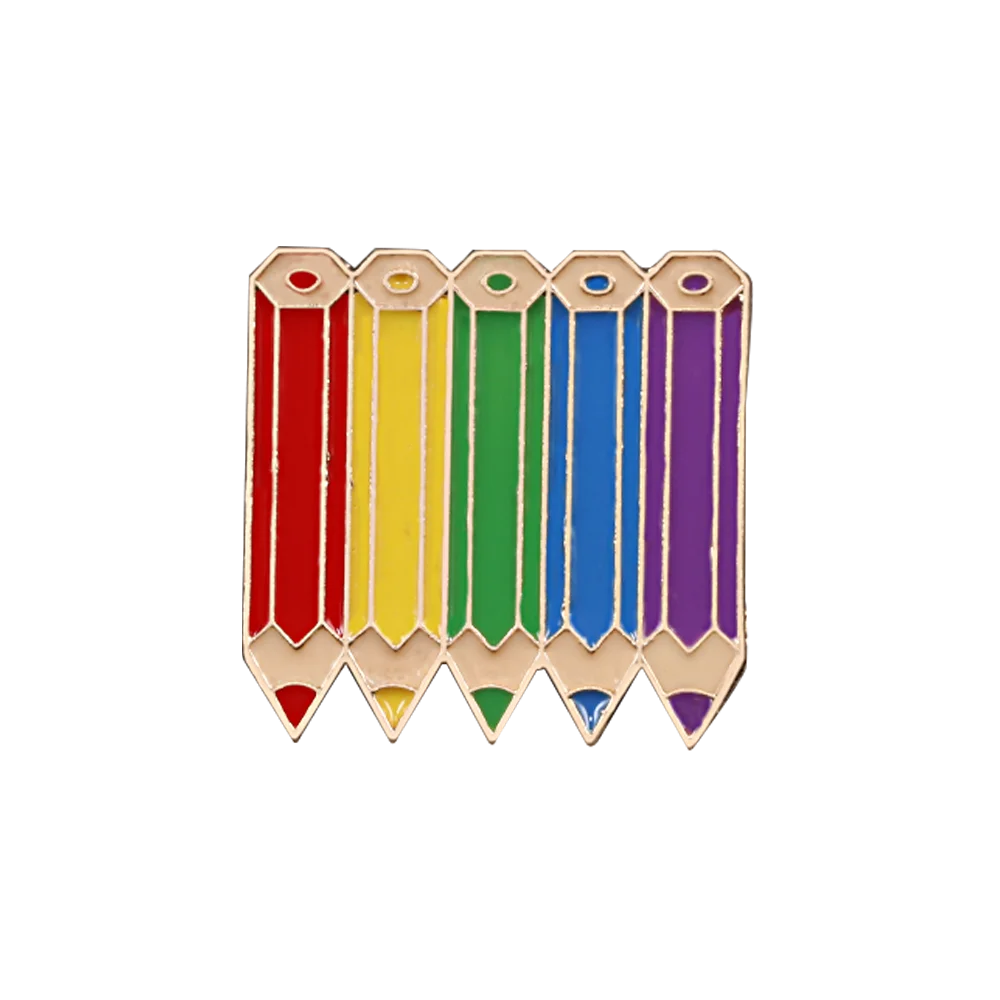 Rainbow Pride Enamel Pins