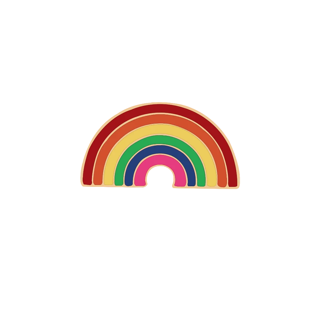 Rainbow Pride Enamel Pins