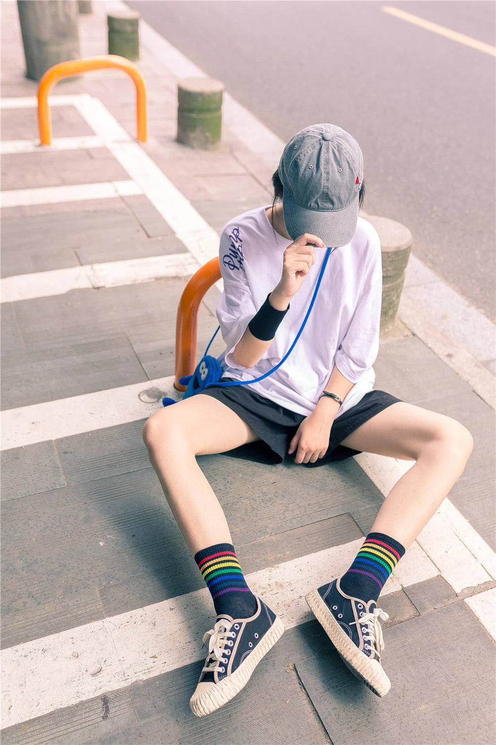 Rainbow Pride Crew Socks