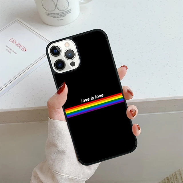 Rainbow Pride Phone Case — iPhone 11 to 17