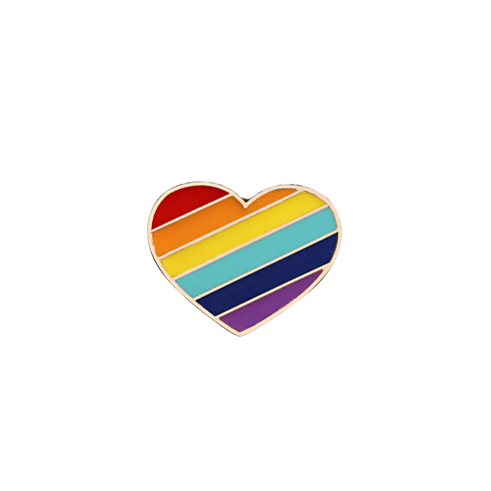 Rainbow Pride Enamel Pins